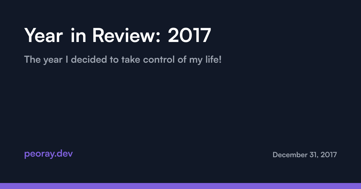 Year in Review: 2017